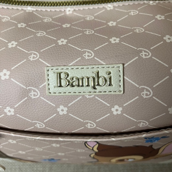 Disney Bambi NWT Travel Bag, Beige, great Diaper Bag, 18 x 12 x 8, soft! - Picture 4 of 14